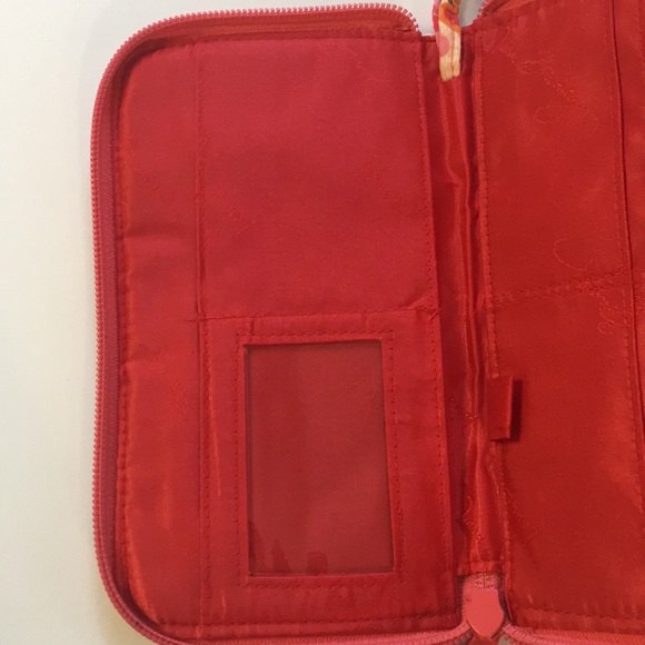 Vera Bradley Follkloric Retired Wallet, Hand Strap - Picture 6 of 8
